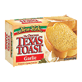 New York  texas toast with real garlic, 8 slices Left Picture